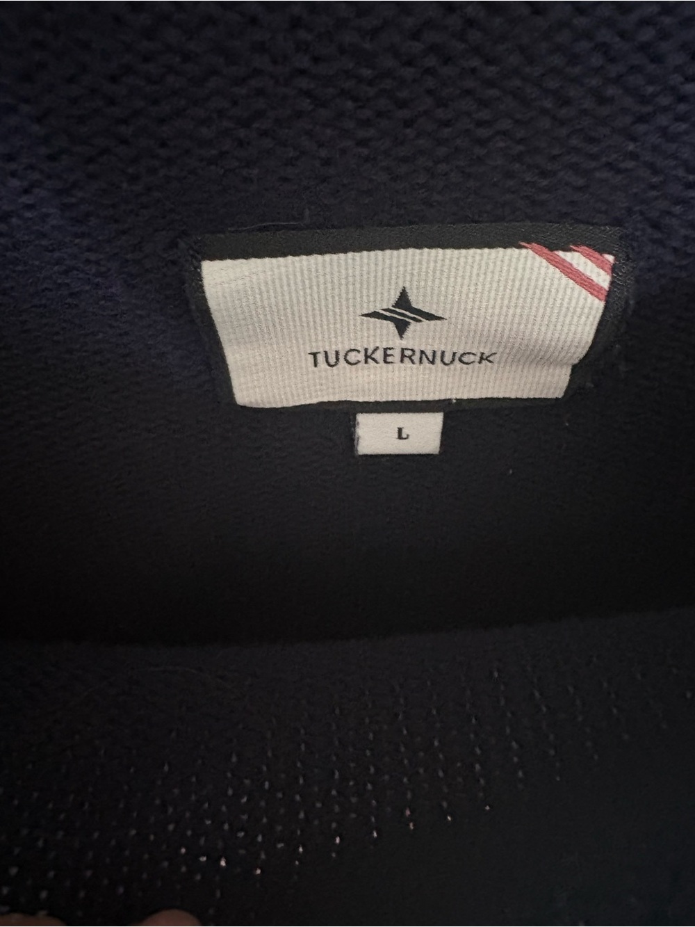Tuckernuck Navy Cotton Rollneck Americana Sweater - Picture 4 of 4